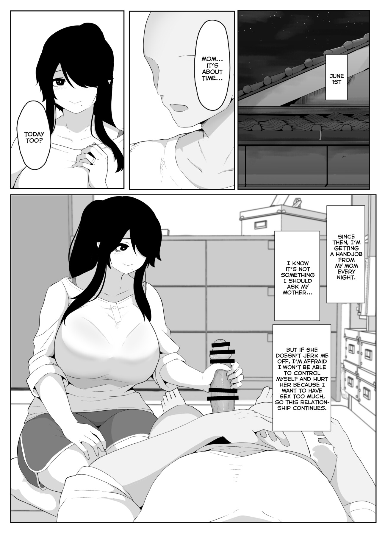 Hentai Manga Comic-Good Night, Mom I-Read-82